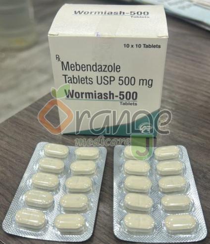 Wormiash Mebendazole 500mg Tablets