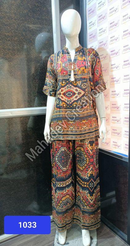 Ladies Tribal Style Tassel Co-ord Set