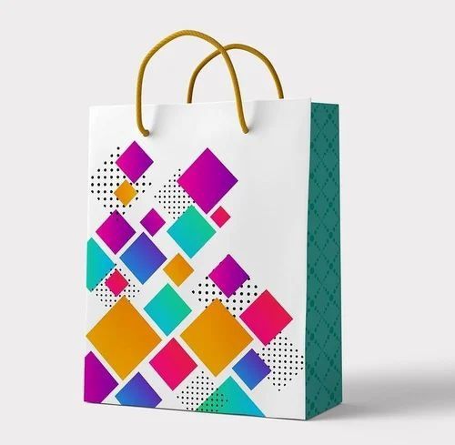 Multi-Color Printed Paper Bag