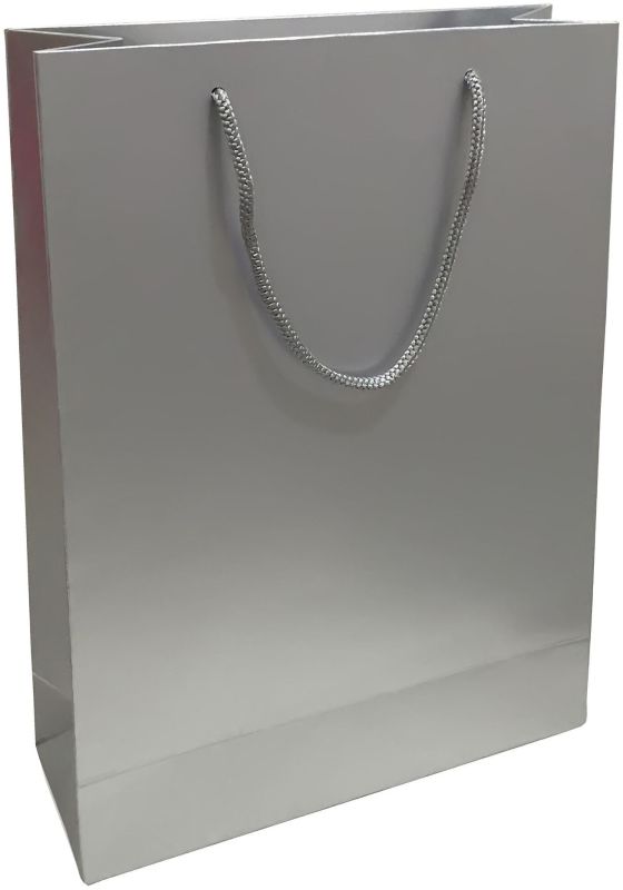 Silver Foil Printed Paper Bag