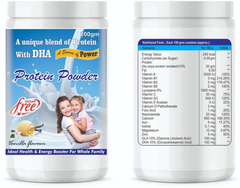 DHA Vanilla Prrotein Powder