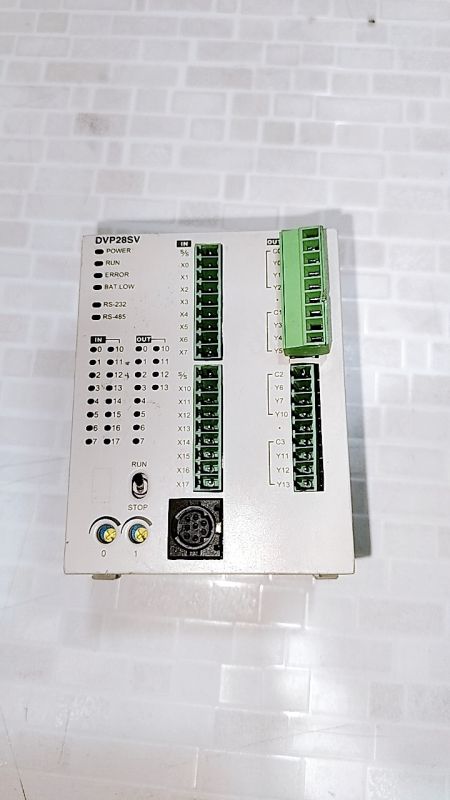 Delta DVP28SV11R2 SV2 Series Functional PLC DI 16 Do 12 Relay 24VDC Delta DVP28SV11R2 SV2 Series Functional PLC DI 16 Do 12 Relay 24VDC