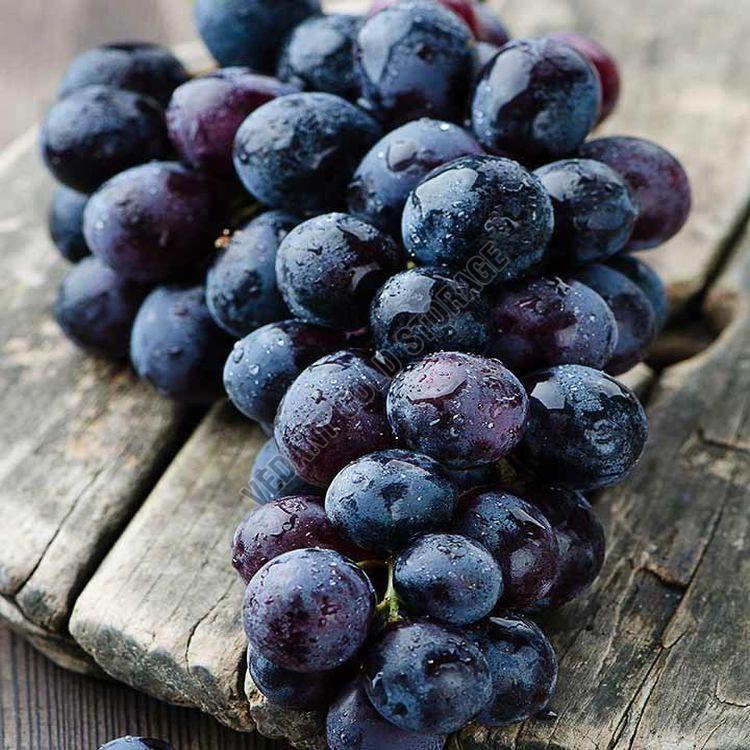 Frozen Black Grapes