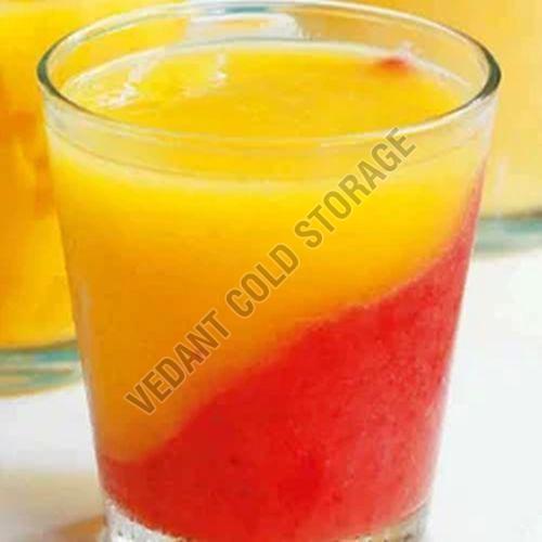 Frozen Mango & Strawberry Juice