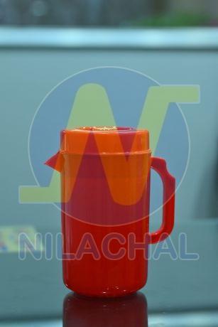 2.5 Liter Red Plastic Water Jug