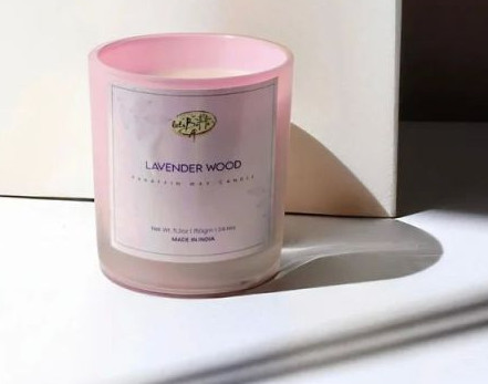 Lavender Jar Paraffin Wax Candle
