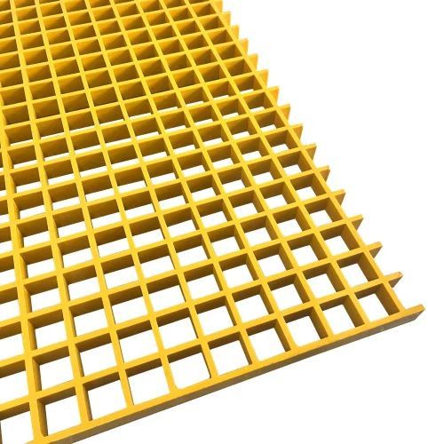 Yellow Fiber Reinforced Plastic Grating