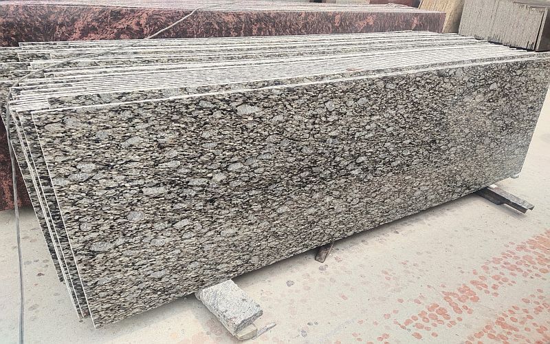 K White Granite Slab