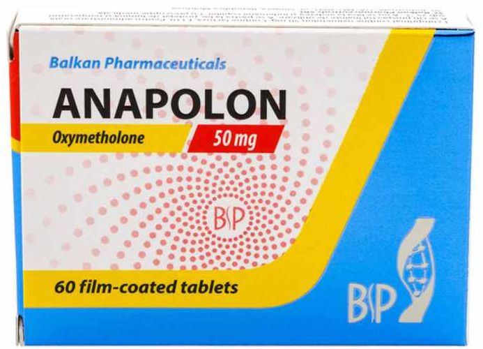 50mg Anapolon Oxymetholone Tablet