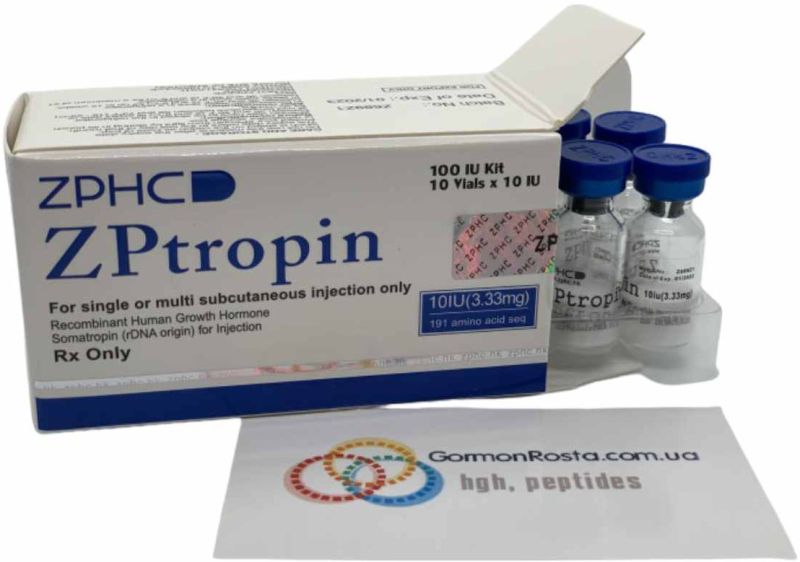100IU Zphc Zptropin Recombiant Human Growth Hormone Somatropin Injection
