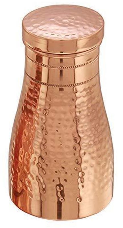 1100ml Copper Hammered Bedroom Bottle