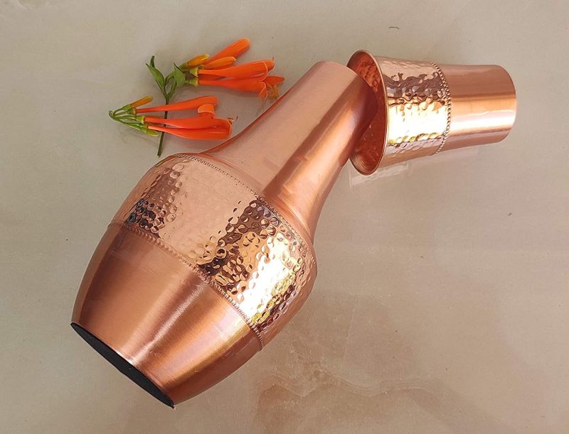 1250ml Pure Copper Bedroom Bottle