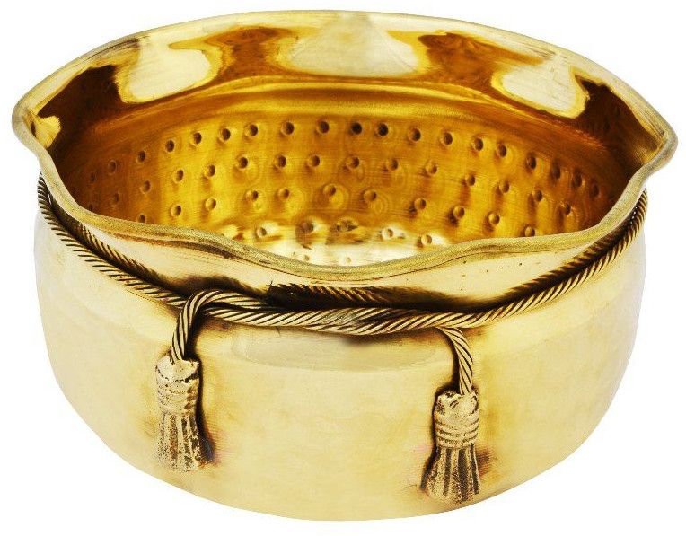 Antique Brass Tie Bowl