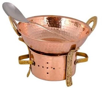 Pure Copper Sigdi with Kadai