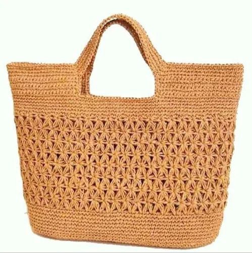 Handmade Crochet Jute Carry Bag