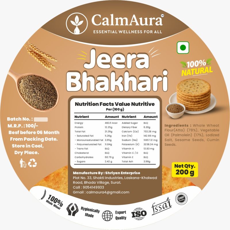 Jeera Bhakhri