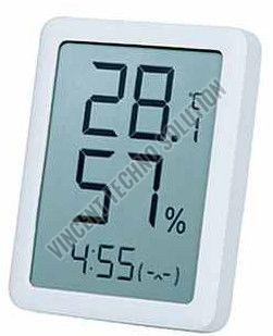 Plastic Insize Mini Temperature And Humidity Meter, Color : White