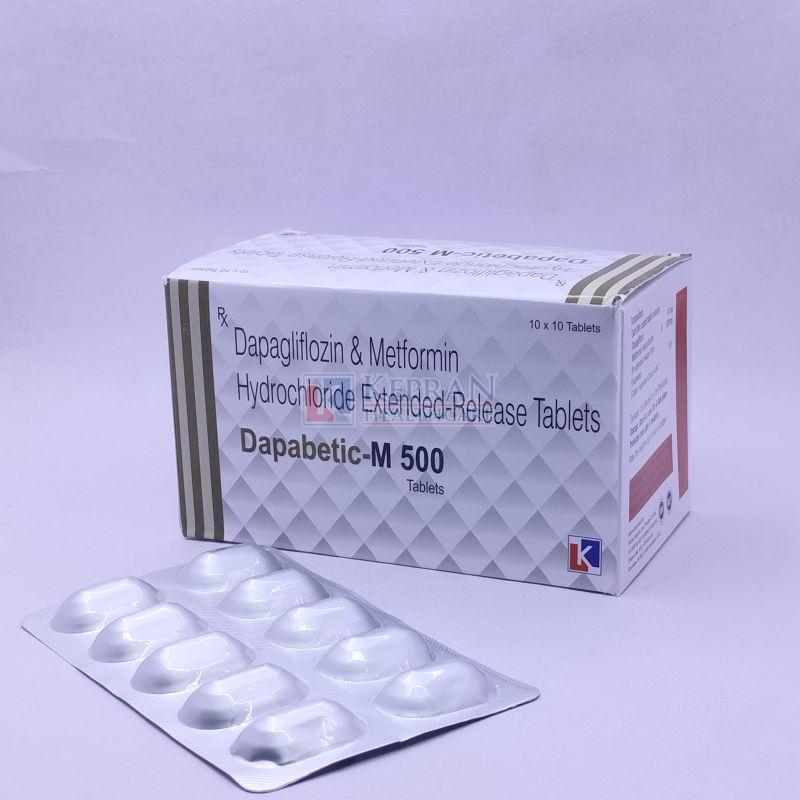 Dapabetic-M 500mg Tablets