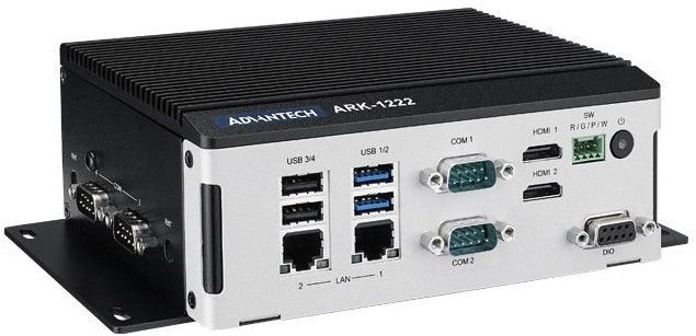 ARK-1222 DIN-Rail Fanless Box PC