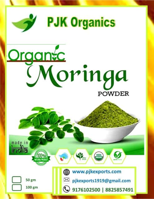 organic moringa powder