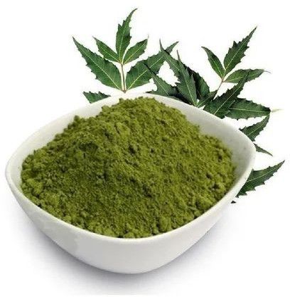 Dried Neem Leaf Powder