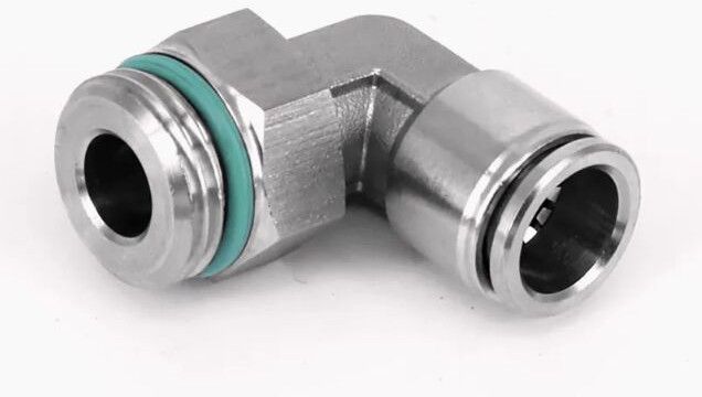 Stainless Steel Push In Parallel Male Elbow