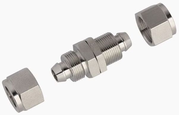 Stainless Steel Push On Bulkhead Union