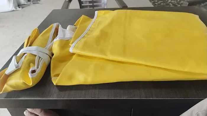 Bajaj Yellow Three Wheeler Hood Cover