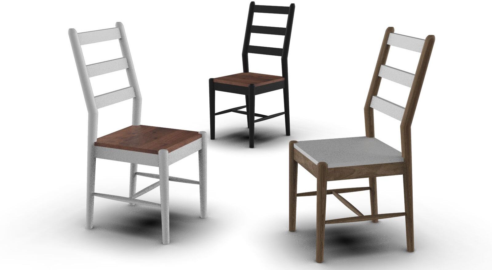 Wooden Soft Padded Lounge Chair