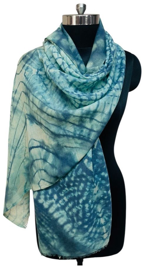 Wool Tye Dye Scarves