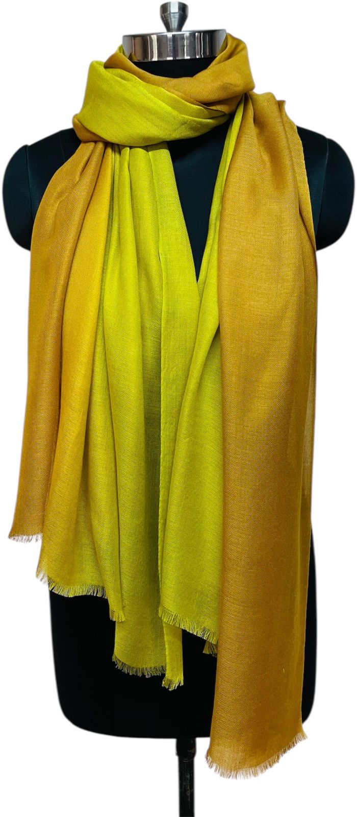Wool Silk Ombre Fashion Wrap Scarves