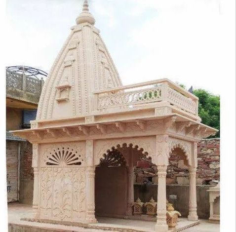 18% Sandstone Sand Stone Mandir for Online Offline