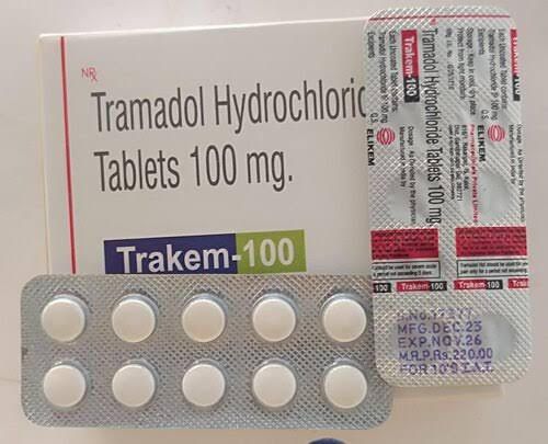 Trakem 100 Mg Tramadol Tablets