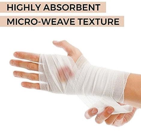 Cotton Roller Bandage, Color : White, Packaging Type : Paper Box