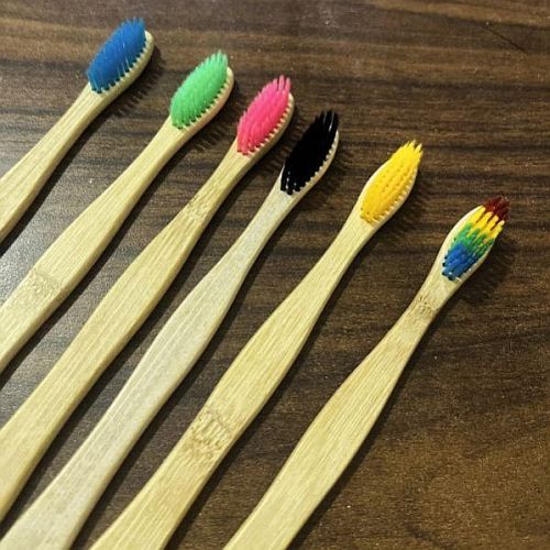Colourful Bamboo Toothbrush