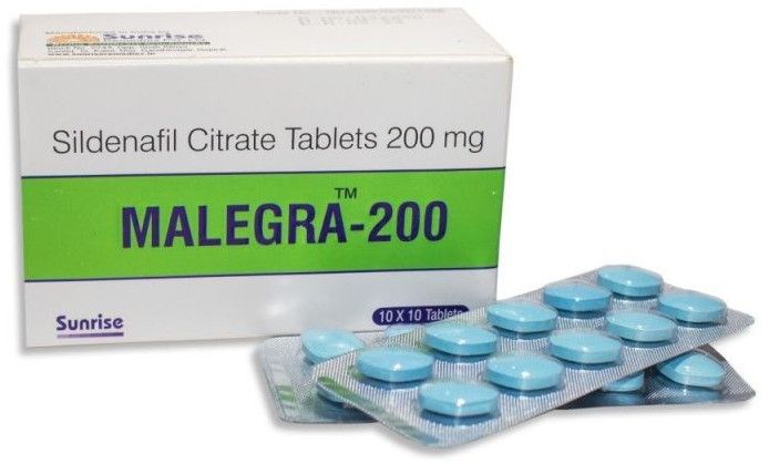 Malegra 200mg Tablets