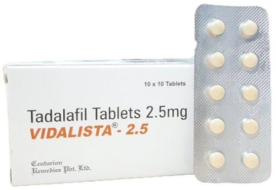 Vidalista 2.5 Mg Tablets