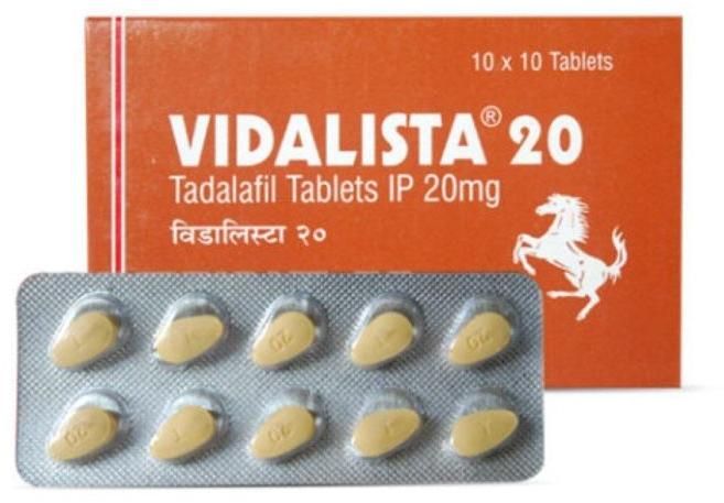 Vidalista 20 Mg Tablets
