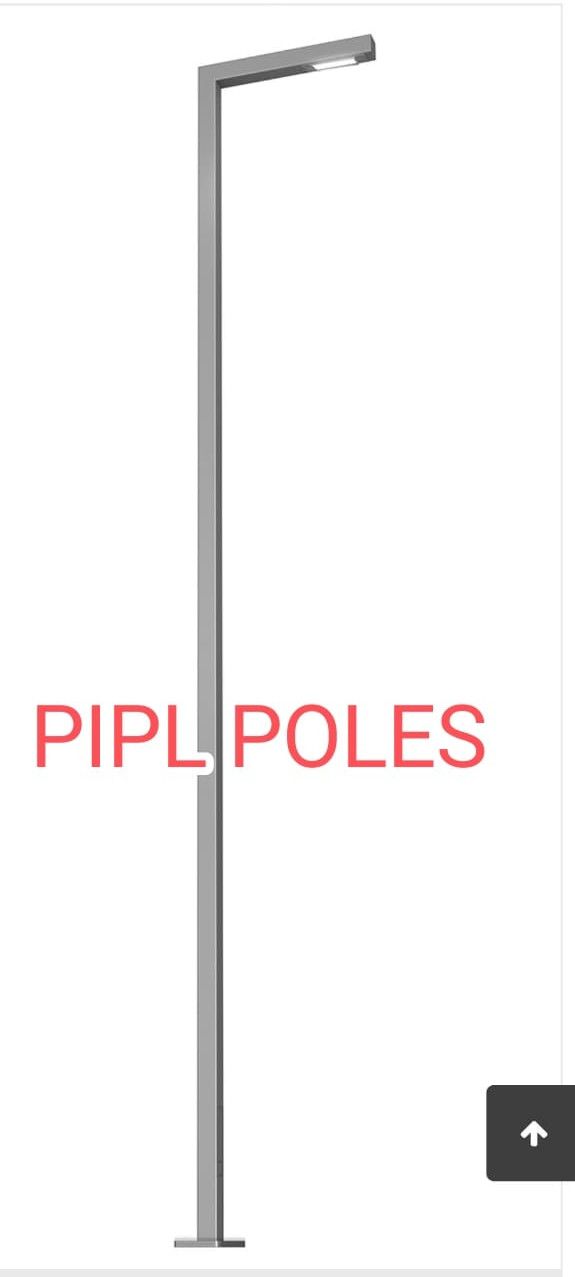 Square Street Light Pole
