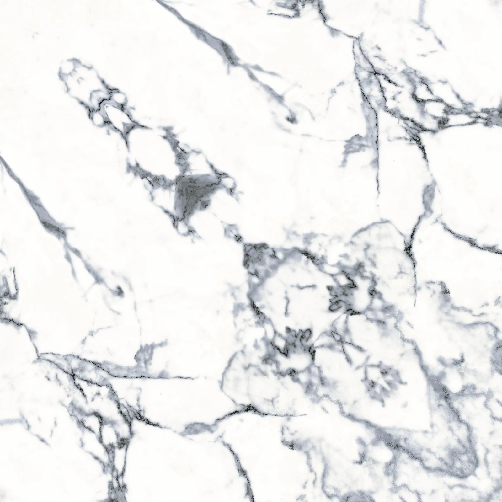 400×400mm Blue & Black Baroque Mandala Decorative Tile