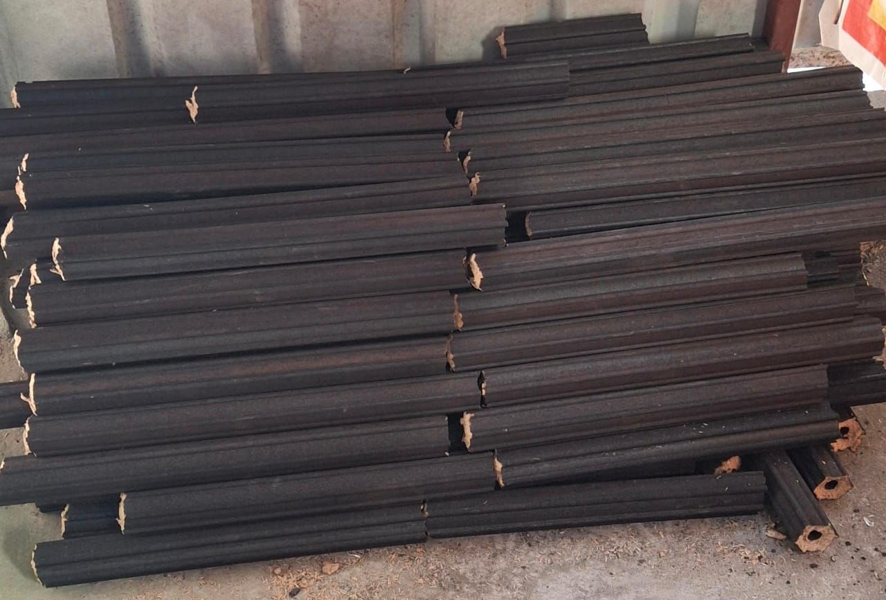 Black Bio Coal Briquettes