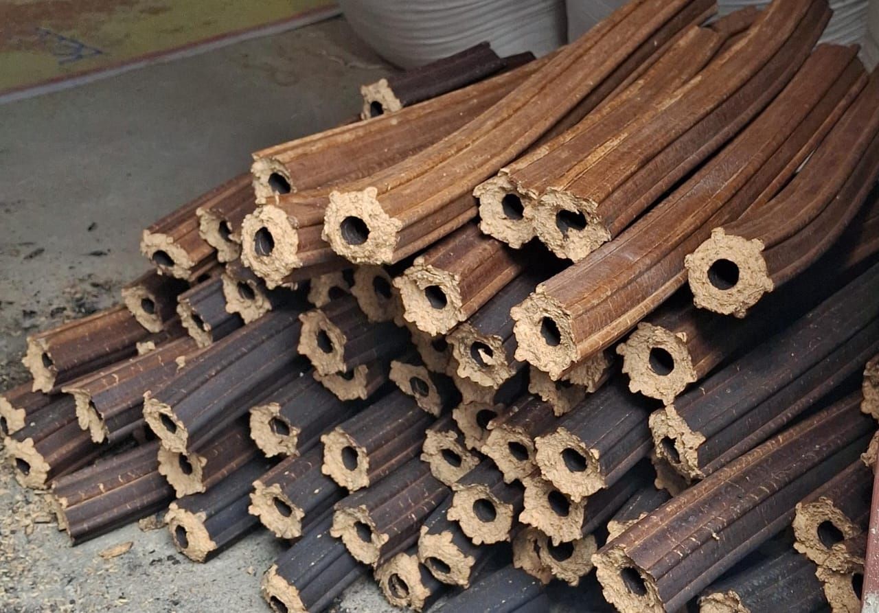 Sawdust Bio Coal Briquettes