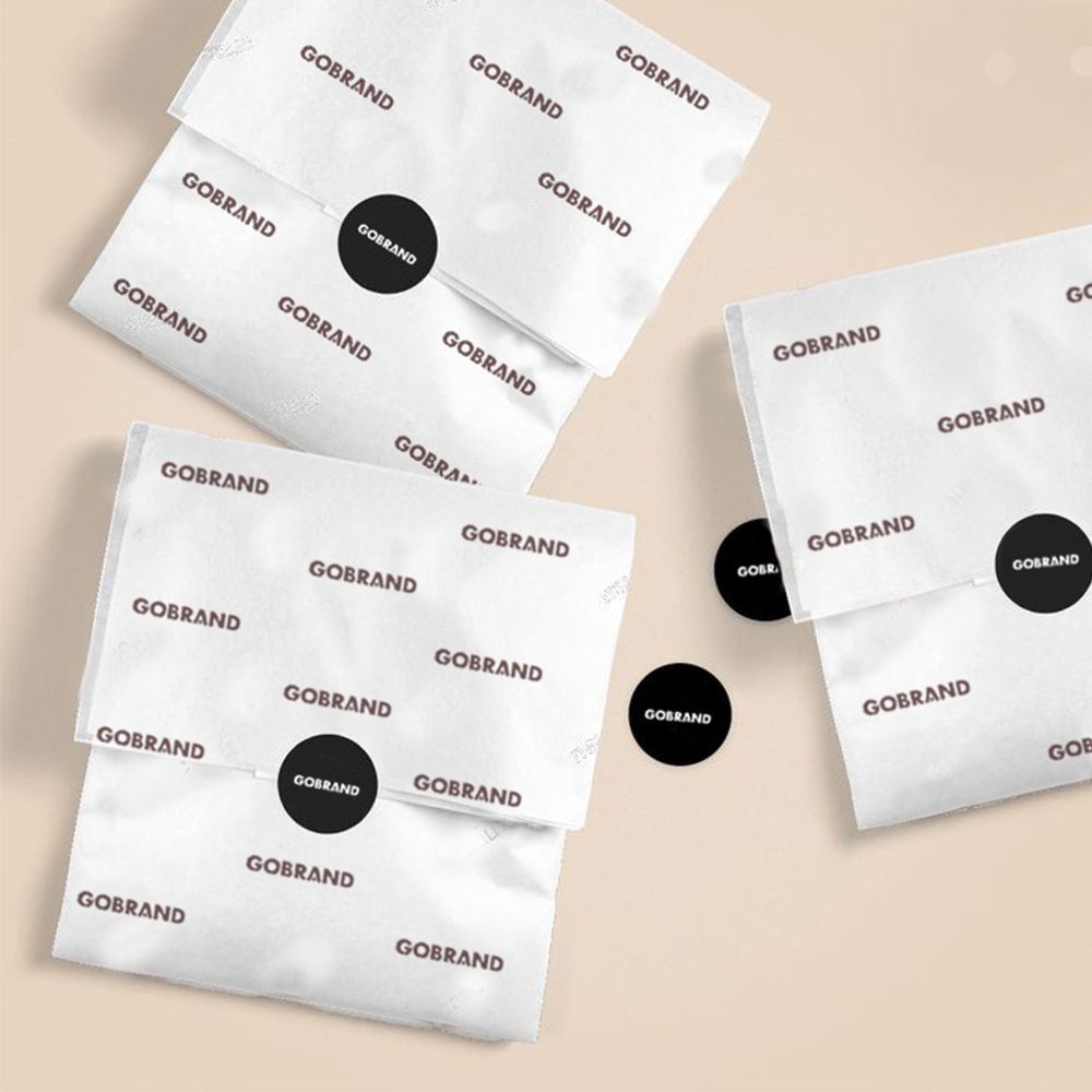 Register Logo Printed One Side Coated Butter Paper 40 GSM