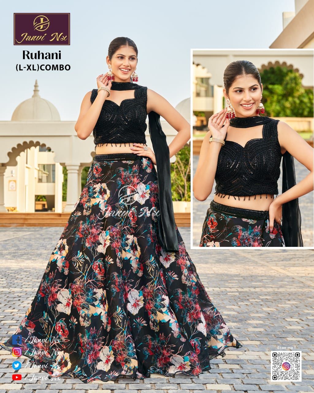 Elegant Cotton Designer Lehanga Choli