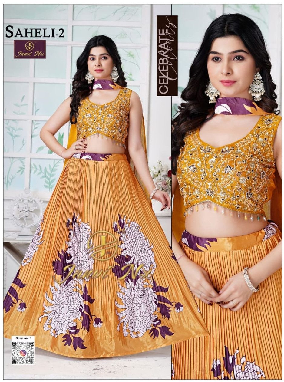 Ladies Embroidered Lehanga Choli