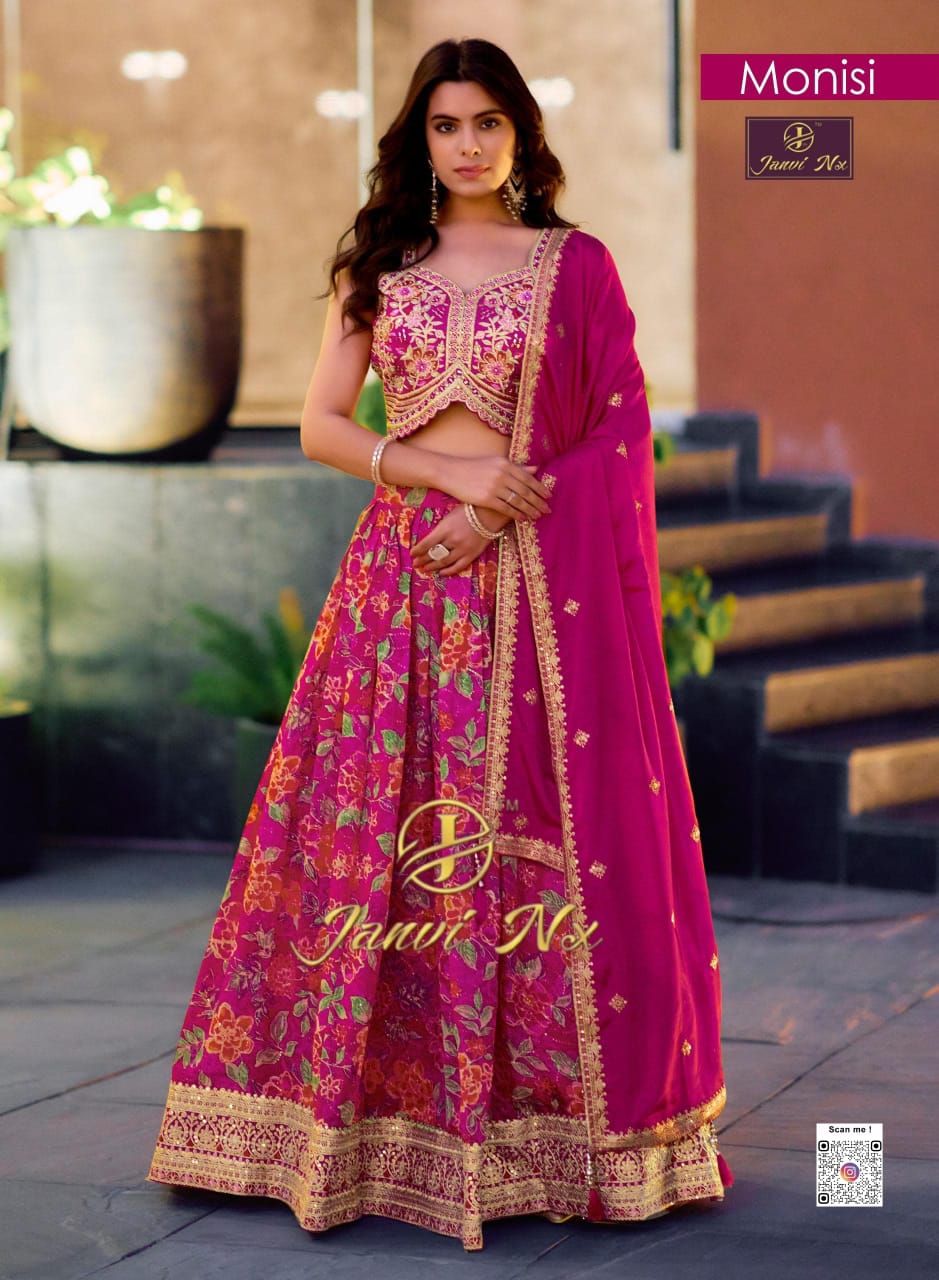 Lightweight Printed Cotton Lehenga Choli