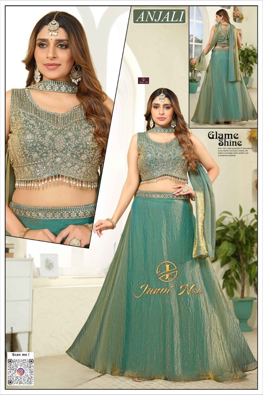 Luxury Velvet Heavy Zari Work Lehanga Choli Set