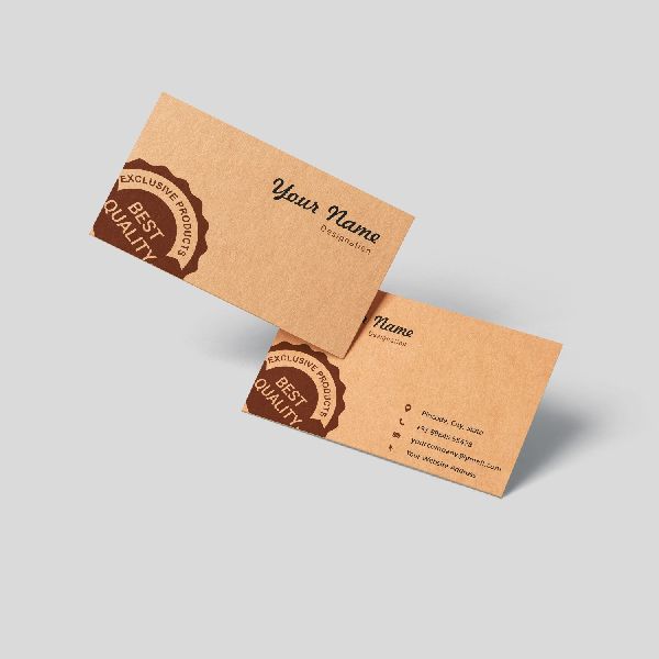 Kraft Visiting Card