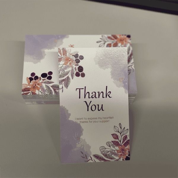 Recycle Texture Visiting Card Printing