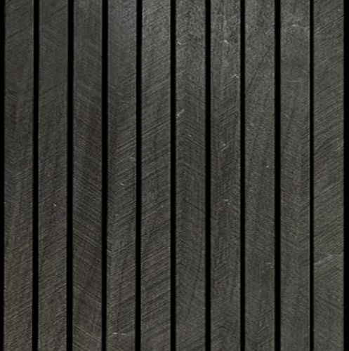 9L-137 Wood Grey PVC Fluted Louvers Panel